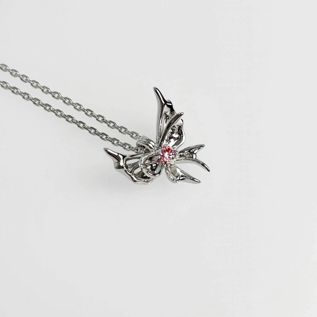 COLLIER PAPILLON CHRYSALIDE