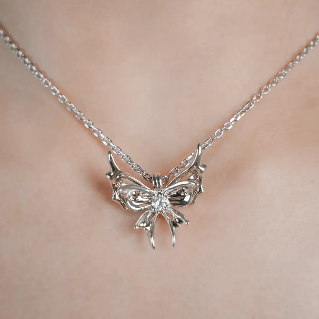 COLLIER PAPILLON CHRYSALIDE