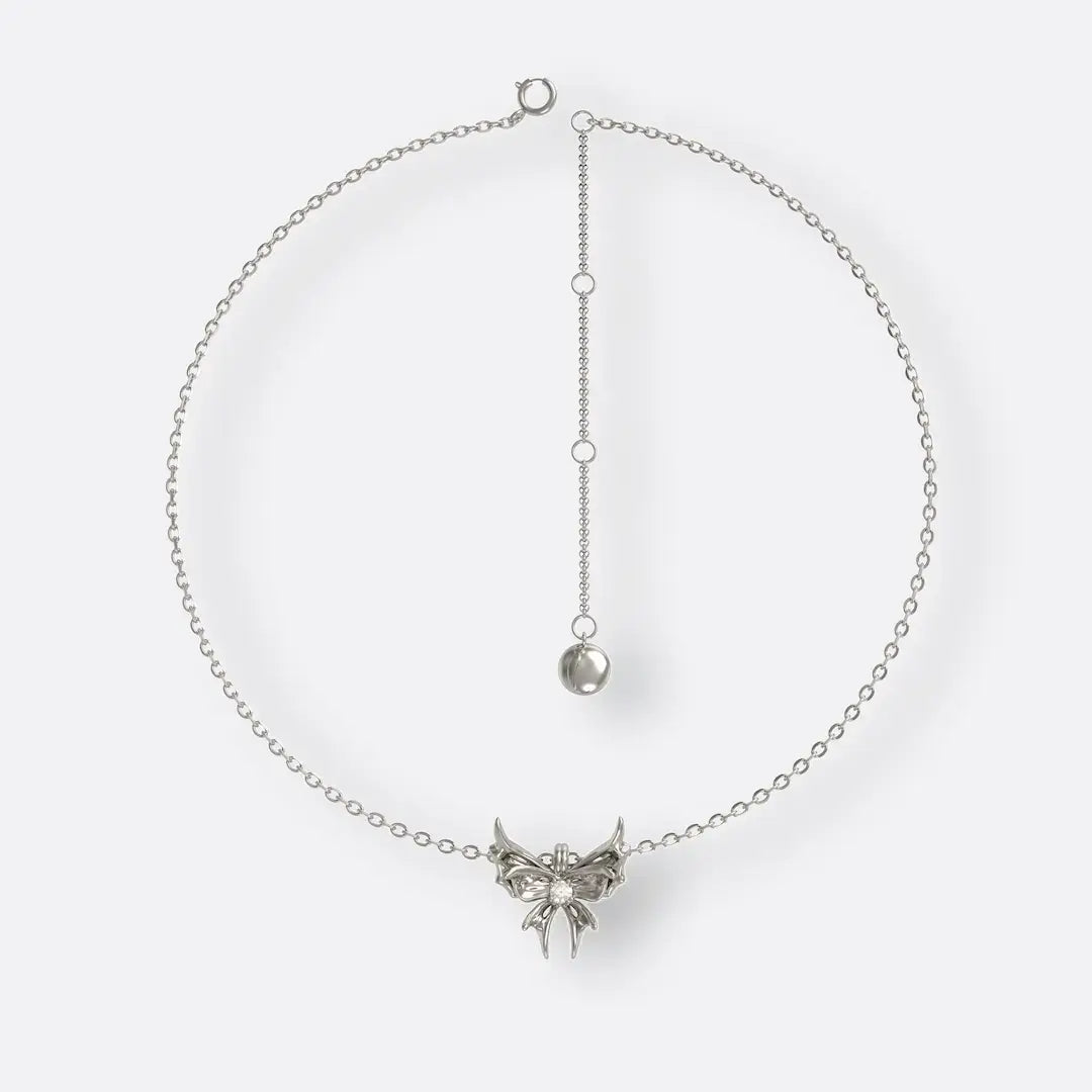 COLLIER PAPILLON CHRYSALIDE