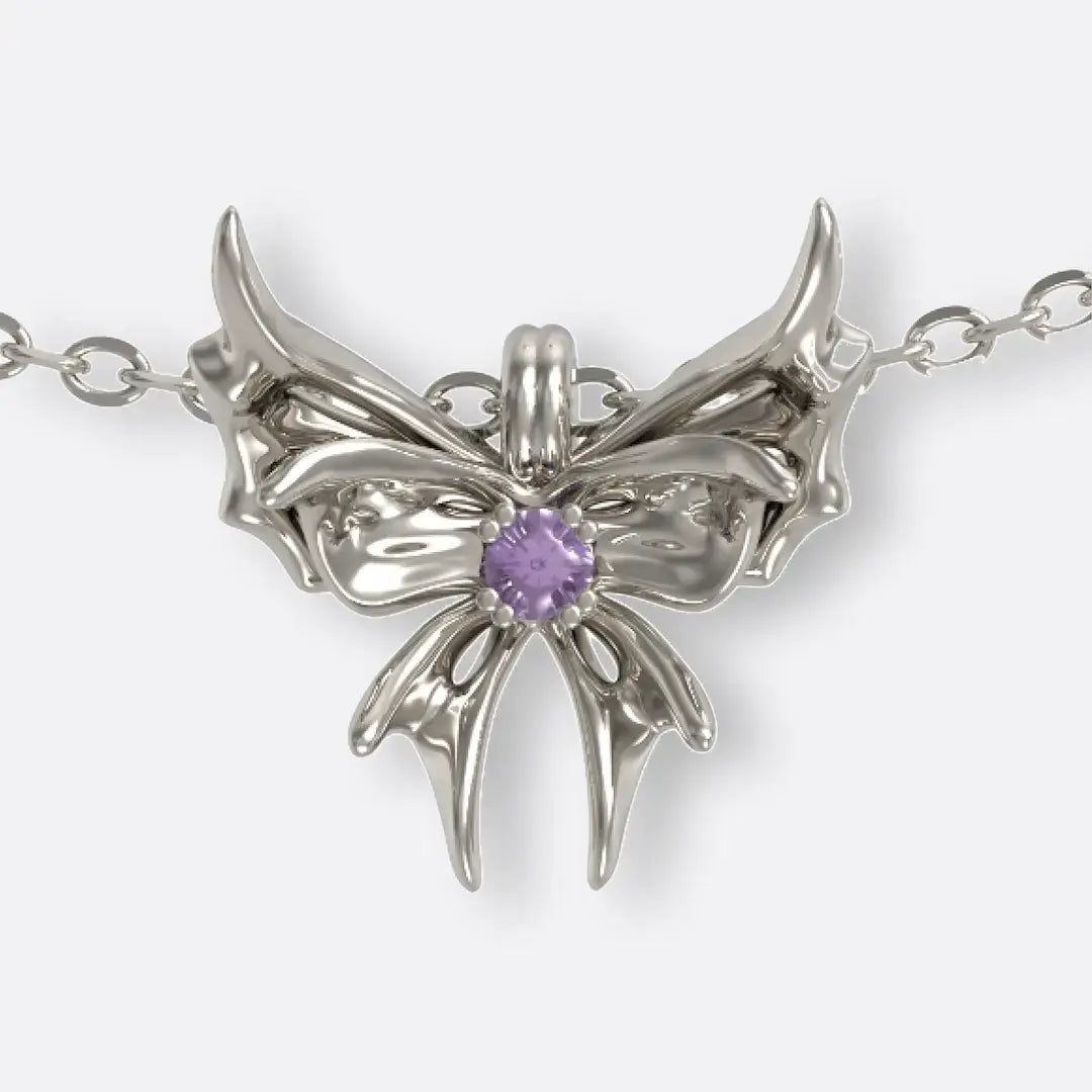 COLLIER PAPILLON CHRYSALIDE