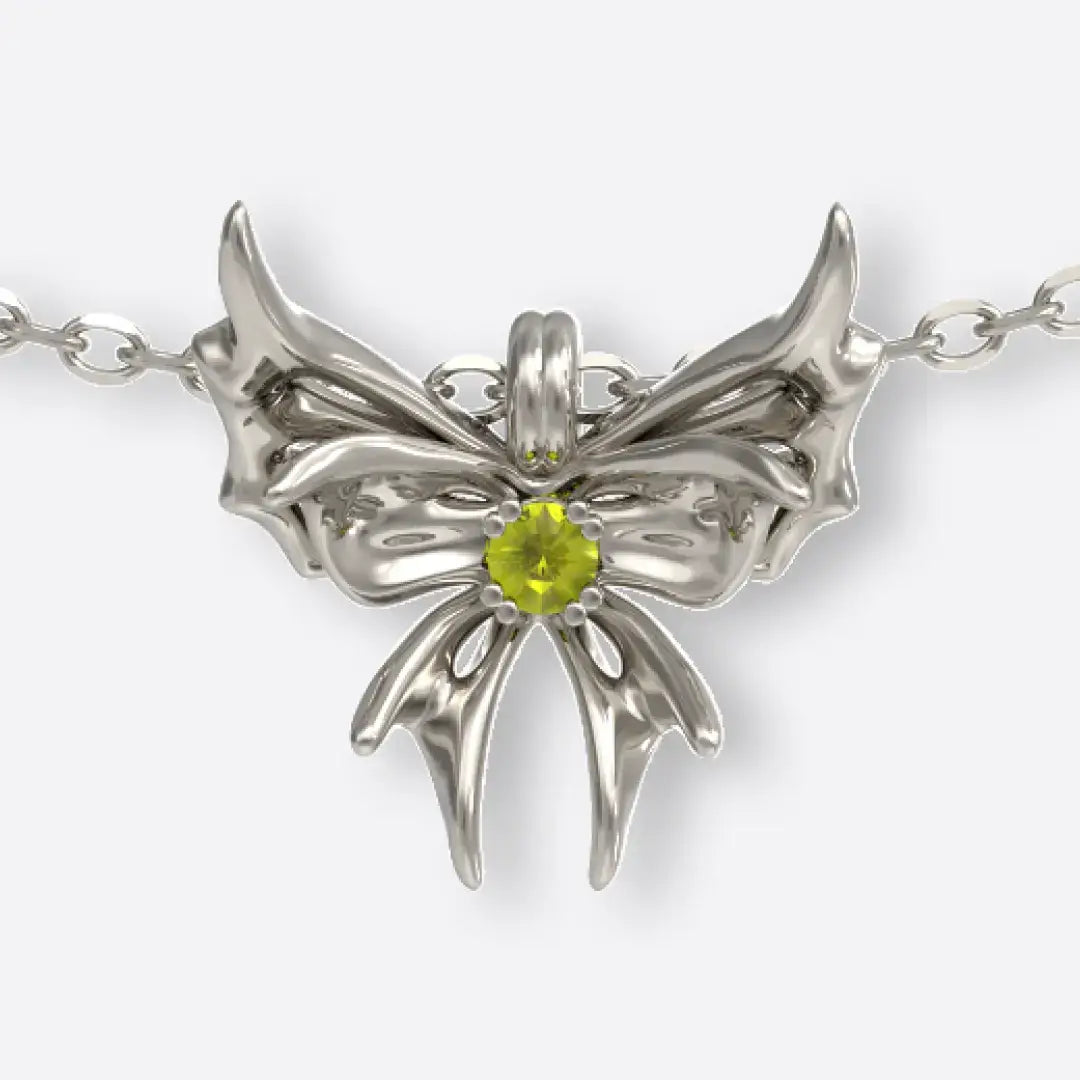 COLLIER PAPILLON CHRYSALIDE