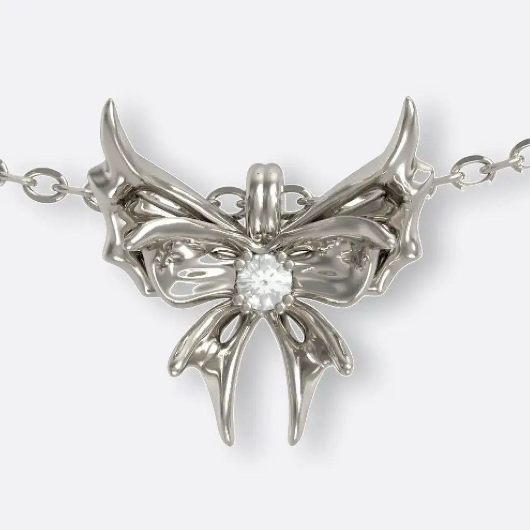 COLLIER PAPILLON CHRYSALIDE