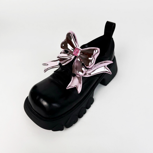 PiNK GEM BOW SHOELRY LiMiTED